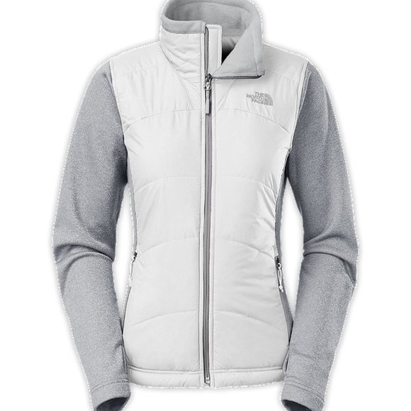 The North Face Jackets & Blazers - The North Face Women's White/Grey Mashup Insulated Jacket